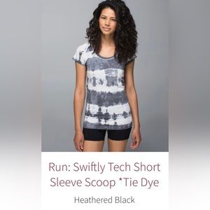 LULULEMON Swiftly Tech short sleeve shirt * Tie Dye